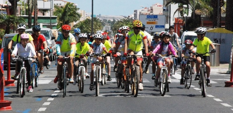 Una marcha en bici y Educaci�n Vial, broche a la Semana del Deporte 