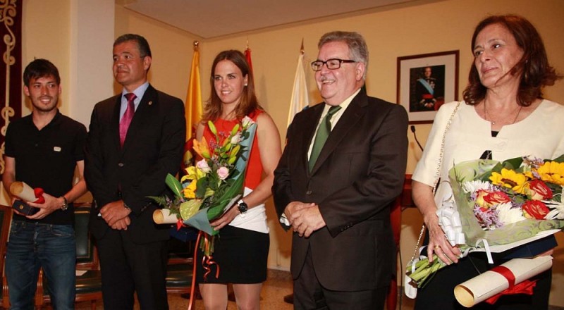 Mog�n reconoce los m�ritos obtenidos por tres ya ilustres moganeros