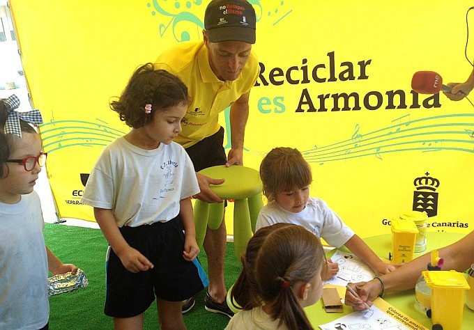 �Reciclar es Armon�a� nueva campa�a medioambiental del Gobierno de Canarias y Ecoembes 