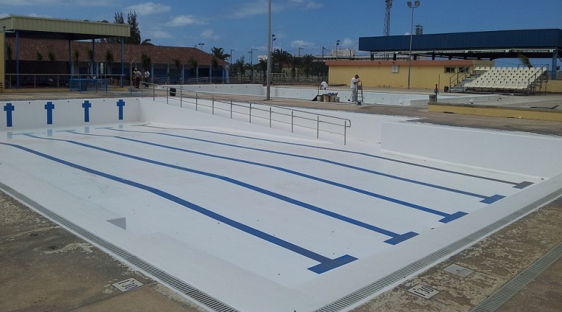 Apuran las reformas de la Piscina Municipal de San Fernando