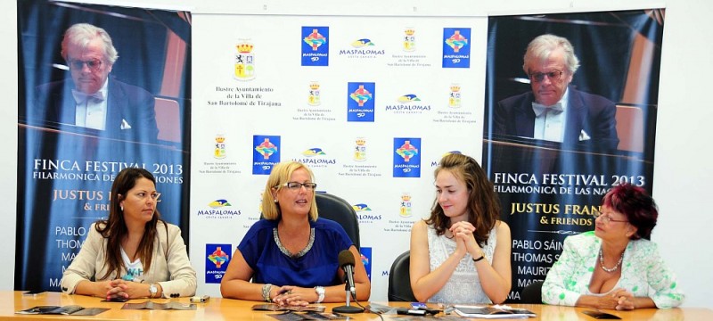 Justus Frantz organiza su XV festival en Maspalomas