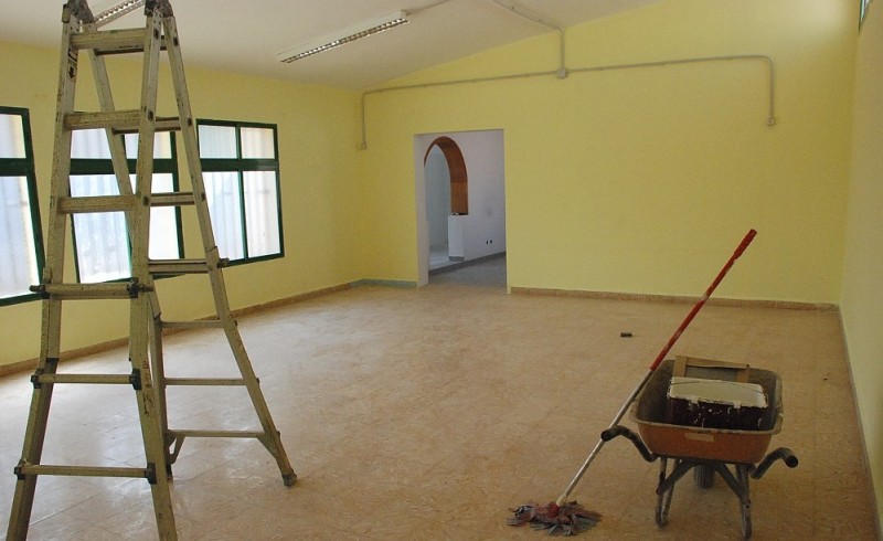 Santa Luc�a  invierte 130.000 euros en obras de mejora de colegios 