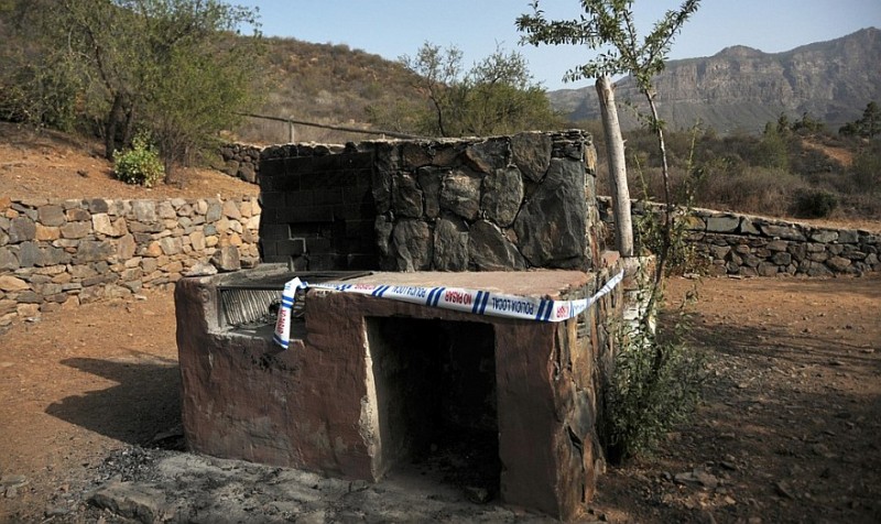 San Bartolom� prohibiendo el uso de fuego en las zonas de ocio por riesgo de incendios