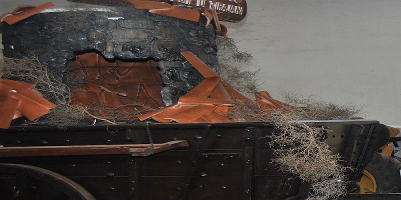 Un vetusto horno de tejas de Tirajana, imagen del municipio en la Romer�a del Pino 