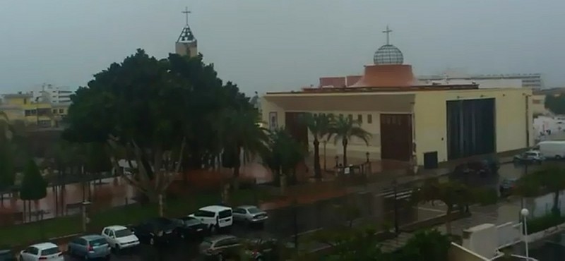 Maspalomas registra seis litros por metro cuadrado