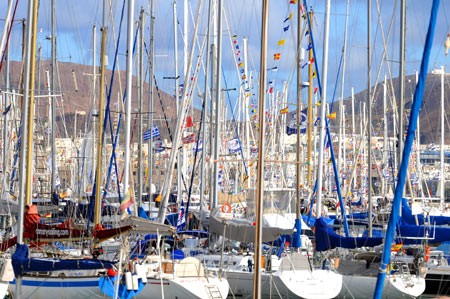 La Regata ARC 2013 arranca con la llegada de los los primeros 50 barcos