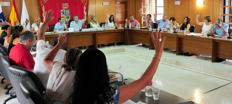 El Pleno de San Bartolom� abordar� una moci�n en contra del cierre de oficinas de Bankia 