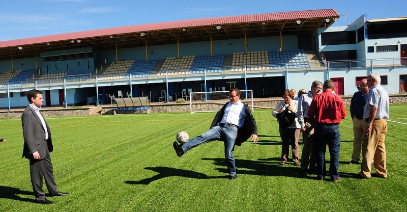 Vicente del Bosque da su nombre a la Ciudad Deportiva de El Castillo del Romeral