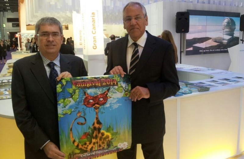 Maspalomas presenta su Carnaval  en la WTM de Londres