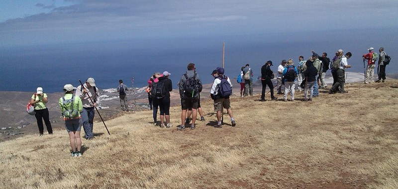 Deportes organiza una nueva caminata a San Mateo