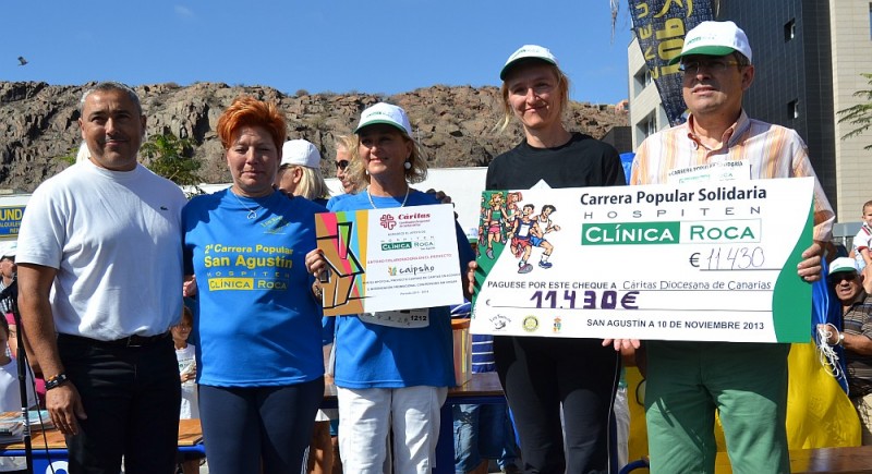 M�s de 2.286 personas participan en la II Carrera Solidaria en San Agust�n 