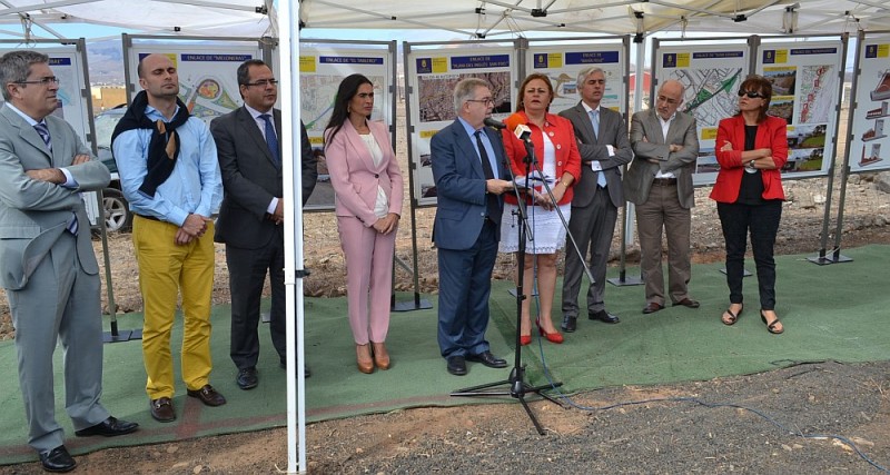 El Cabildo presenta  las actuaciones  del Plan de Embellecimiento de la GC-1