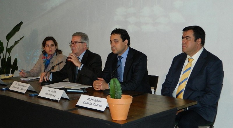 Bravo de Laguna presenta la nueva ruta �rea Par�s - Gran Canaria 