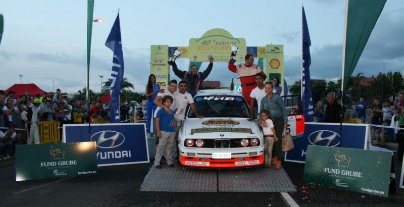 Miguel Cabral y Jacob P�ez vencedores absolutos de la XL Edici�n del Rally de Maspalomas