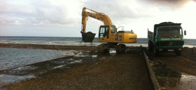 Costas restaura las piscinas naturales del Castillo del Romeral
