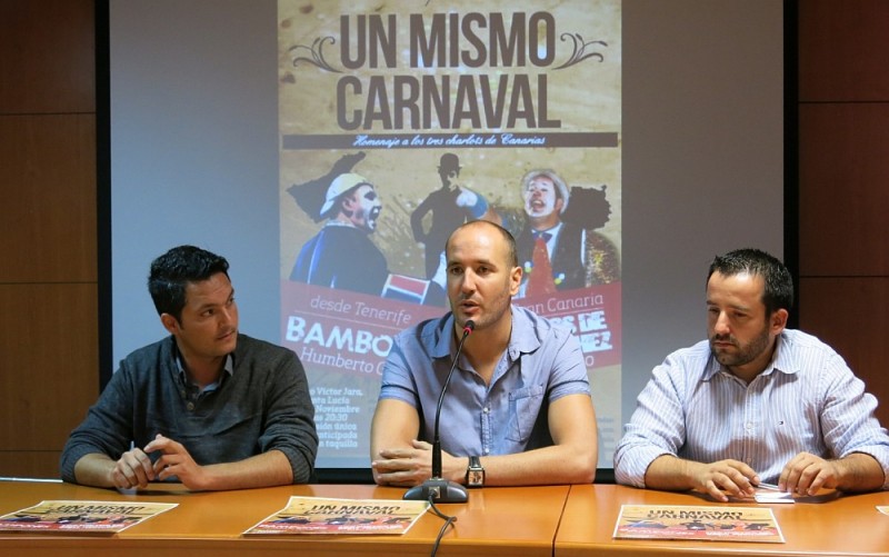 �Un mismo Carnaval� en homenaje a los tres Charlots de Canarias