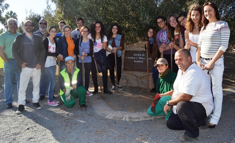 Ag�imes celebra el X Aniversario del Jard�n de los Kunkel