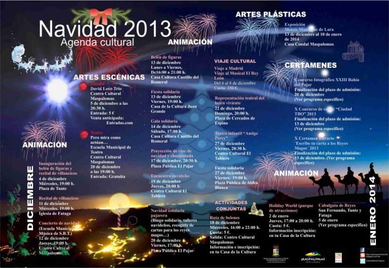 Maspalomas inicia este fin de semana las actividades navide�as 