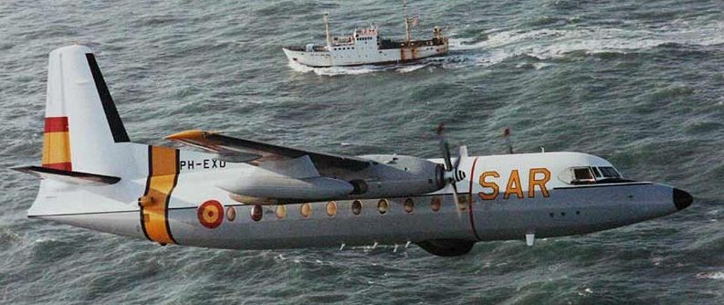 Adi�s al �ltimo avi�n Fokker 27 del Servicio A�reo de Rescate de Canarias
