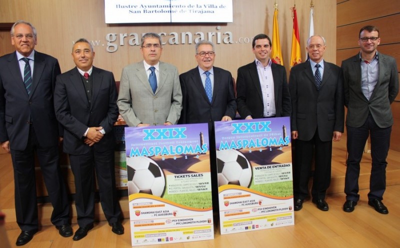 Maspalomas celebra su XXIX Torneo Internacional de F�tbol con tres equipos Europeos y uno Chino