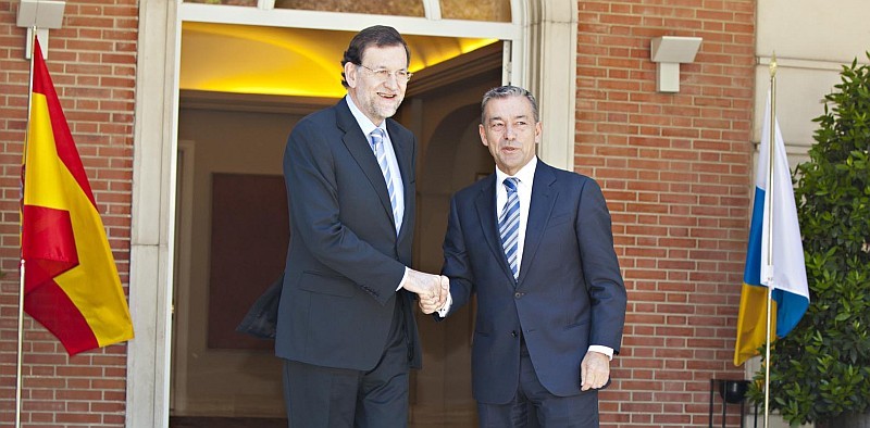Rivero y Rajoy se re�nen este mi�rcoles para analizar las relaciones Canarias-Estado