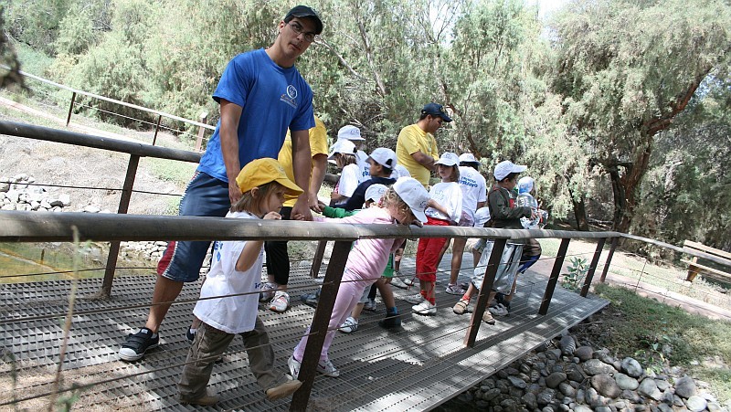 3.000 estudiantes participan  en el proyecto educativo  medioambiental de Tirajana