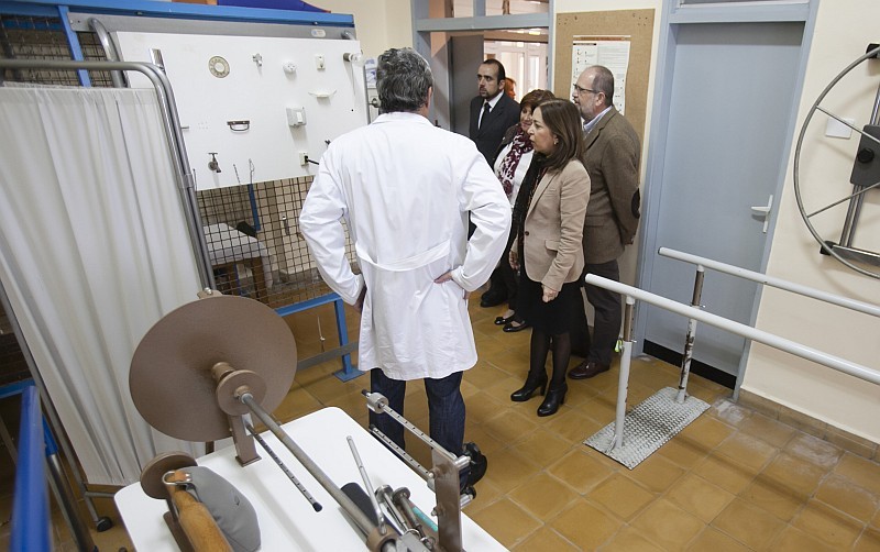 Br�gida Mendoza visita el Hospital San Roque de Gu�a