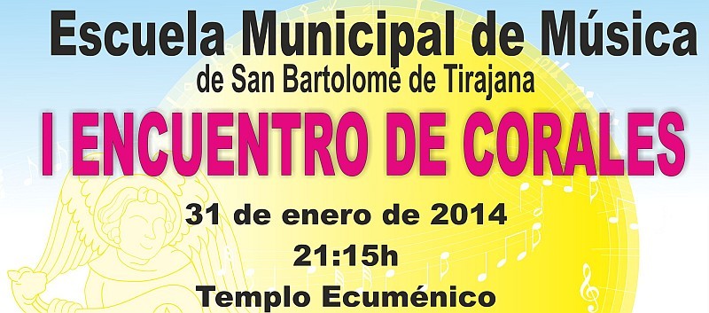 La Escuela Municipal de M�sica organiza su I Encuentro de Corales