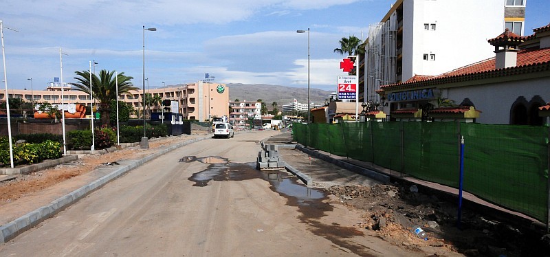 Las obras de conexi�n de centros comerciales de Playa del Ingl�s recibe un nuevo impulso