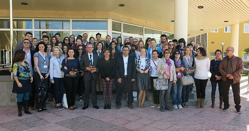 J�venes de diez pa�ses comparten con el IES Vecindario el programa europeo Comenius