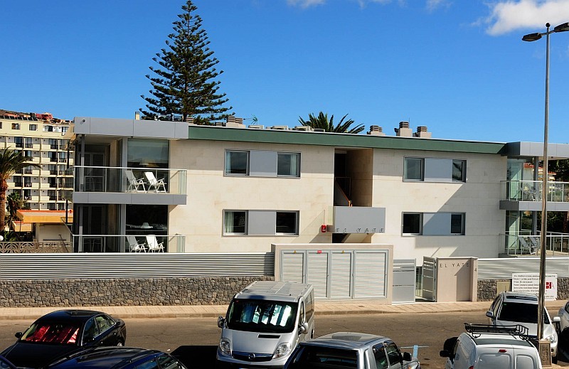 Obras de rehabilitaci�n en el entorno de la calle Las Dalias, San Agust�n