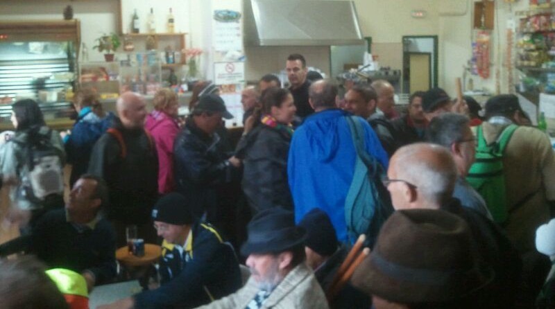 Los caminantes consolidan la I Ruta de Tapas de Tunte 