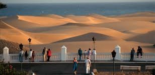 Cerrado el acceso al Mirador de las Dunas del hotel Riu Palace