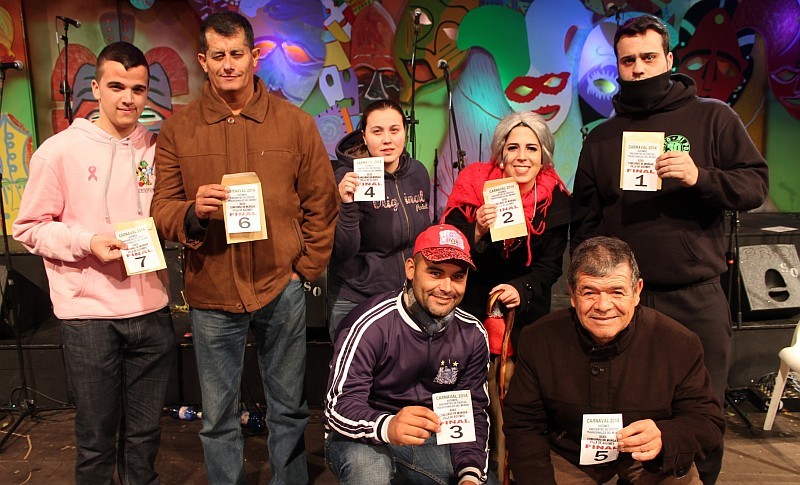 Ag�imes celebra la Final XXXII Concurso de Murgas del Carnaval de 2014