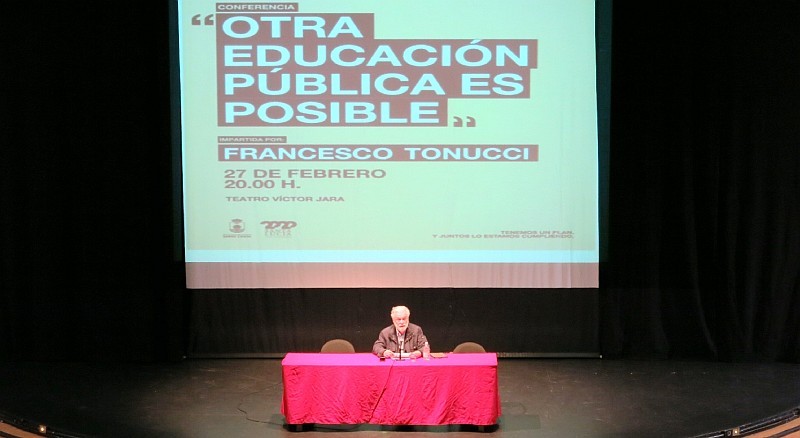 Francesco Tonucci presenta en Santa Luc�a �La Ciudad de los Ni�os�