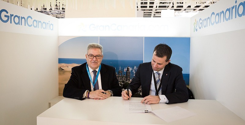 Gran Canaria acuerda con Air Berl�n reforzar la conectividad a�rea y la promoci�n de la isla