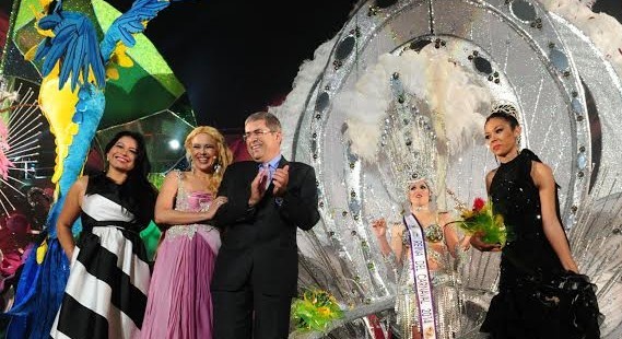 T�mara Fietz Lorenzo Reina del Carnaval Faunaval de Maspalomas