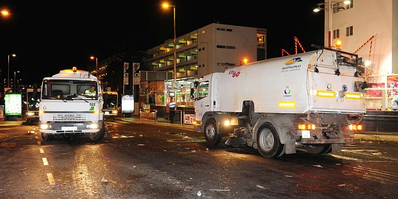 El Carnaval de Maspalomas  gener� 118 toneladas de basuras