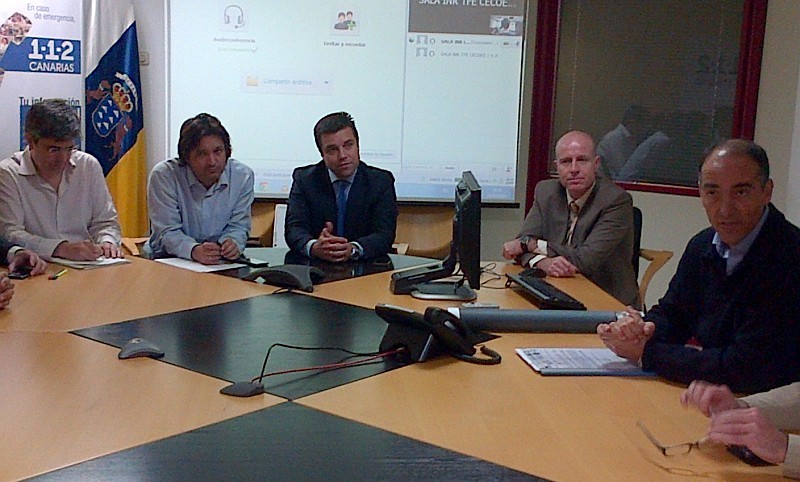 Canarias y Endesa potencian la colaboraci�n en materia de emergencias