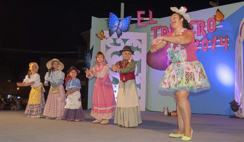 Nayara Viera reina en la Gala Campesina de El Tablero 