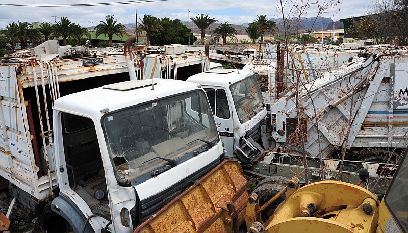 Tirajana subasta toda su chatarra por 35.000 euros