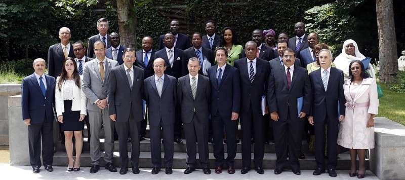 Rivero destaca ante los embajadores africanos las cualidades de las Islas 