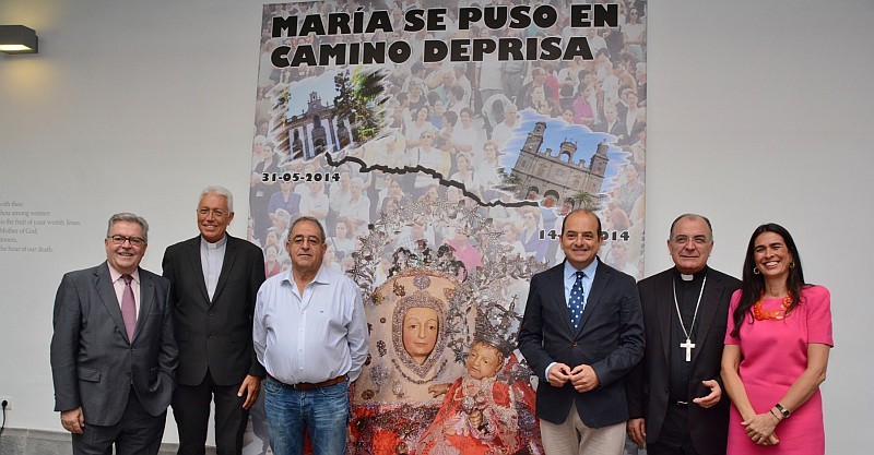 M�s de 150.000 peregrinos se esperan que acompa�en a la Virgen del Pino a la Catedral de Santa Ana