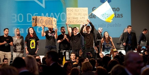 El Gobierno exige explicaciones por el insuficiente despliegue policial en el acto del D�a de Canarias