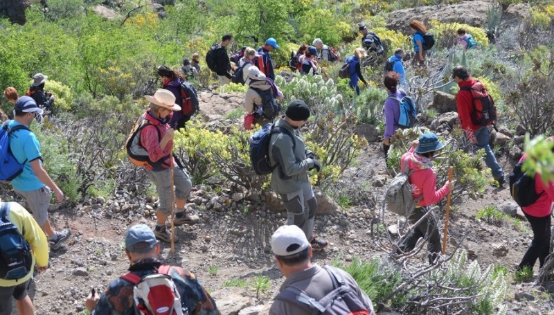 �San Bartolom� camina� clausura su temporada de senderismo 
