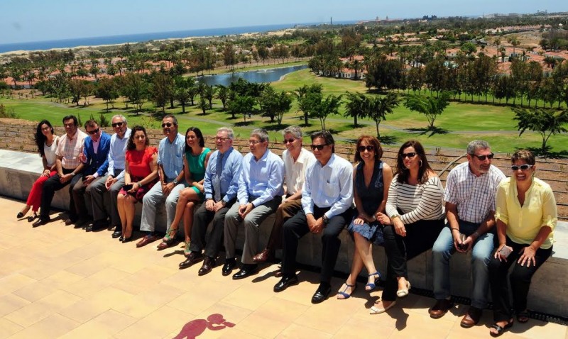 La Junta Rectora del Consorcio de Maspalomas visita sus obras