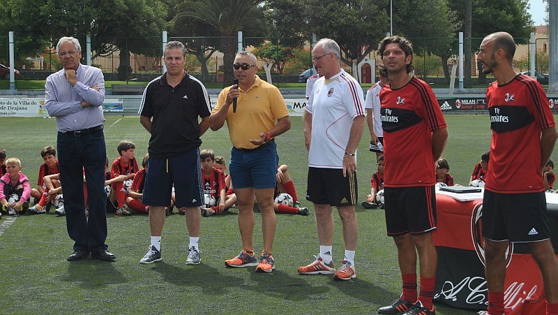 Clausurado el Campus Adidas Mil�n junior Camp Maspalomas 2014