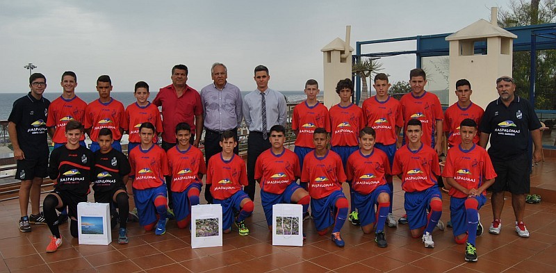 El CD Tablero promocionan Maspalomas en Euskadi