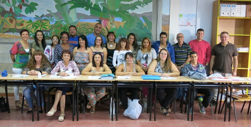 Santa Luc�a clausura el aula de formaci�n del Plan de Empleo