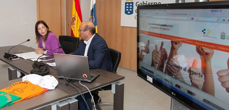 Sanidad pone en marcha la campa�a �Eng�nchate al Deporte� 